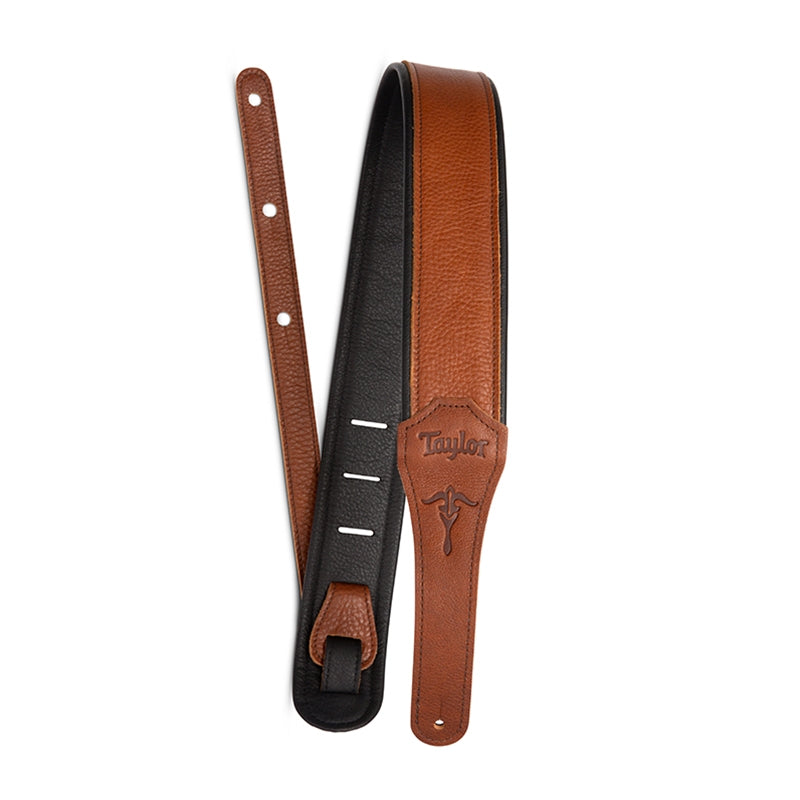 Taylor Aerial 500 Series Leather Guitar Strap in British Tan - 412925