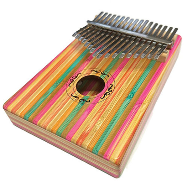 Beaver Creek Kalimba Mahogany 17 Note Stripe - BCKALM17STR