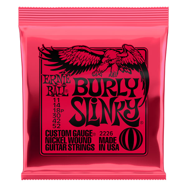 Ernie Ball Burly Slinky 11-52 Electric Guitar Strings - 2226EB