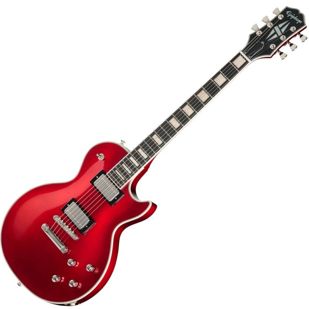 Epiphone Les Paul Custom Modern Electric Guitar in Candy Red w/gig bag - EILPMCRNH