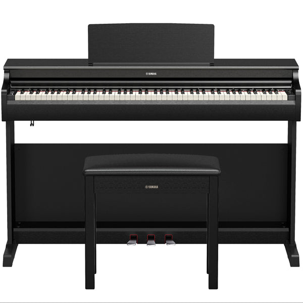 Yamaha Arius Digital Piano with Stand and Bench in Black - YDP166B
