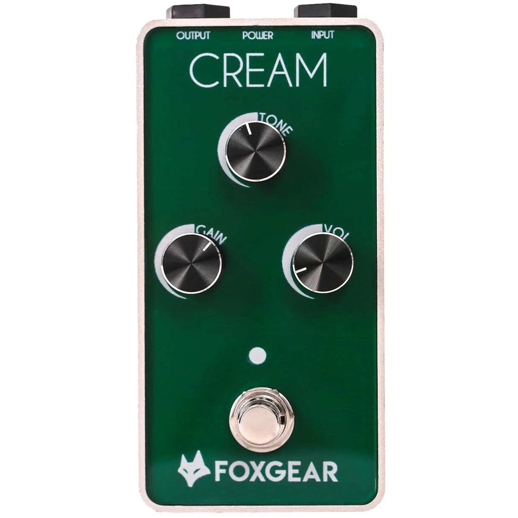 Foxgear Screaming Overdrive Effects Pedal - CREAM