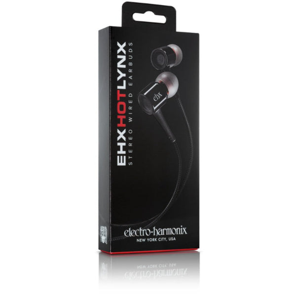 ElectroHarmonix Hot Lynx Stereo Wired Earbud Headphones - HOTLYNX