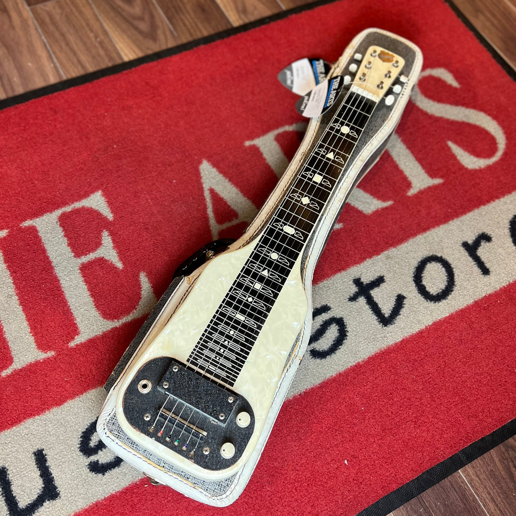 USED SPECIAL! National 1961 Model 1056 Lap Steel Electric Guitar w/Case - USD1056LAPSTEEL