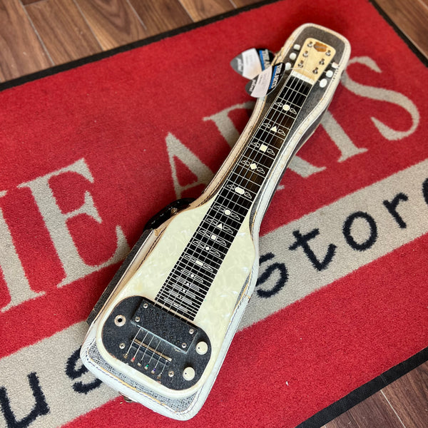 USED SPECIAL! National 1961 Model 1056 Lap Steel Electric Guitar w/Case - USD1056LAPSTEEL