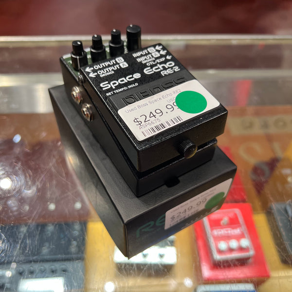 USED SPECIAL! Boss RE-2 Space Echo Delay Effects Pedal - USDRE2