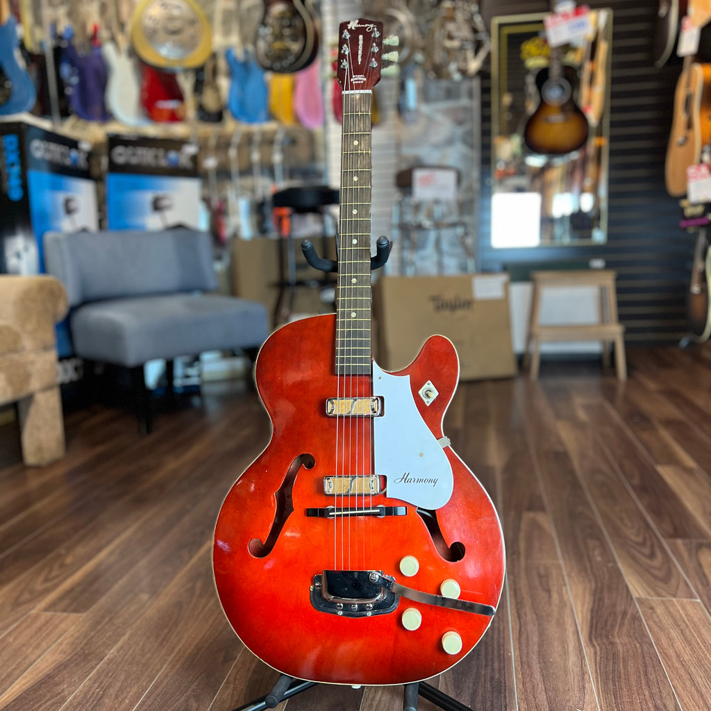 USED SPECIAL! Harmony 1960s H56 Rocket Electric Guitar w/Case - USDROCKETH56