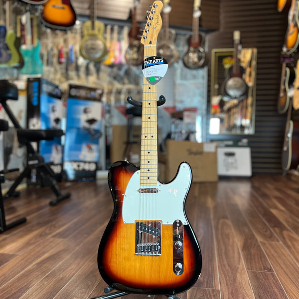 USED SPECIAL! Fender 2022 Player Telecaster Electric Guitar Maple in 3-Color Sunburst - USDMEXITELE
