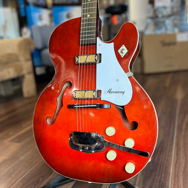 USED SPECIAL! Harmony 1960s H56 Rocket Electric Guitar w/Case - USDROCKETH56