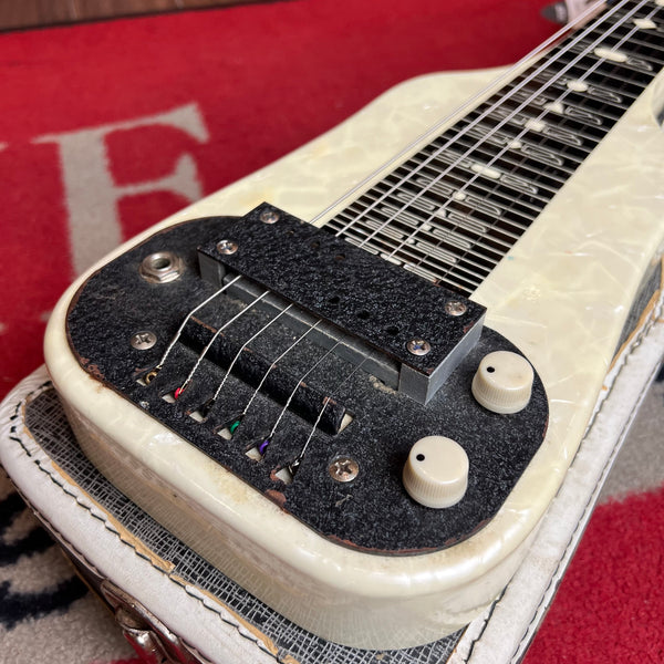 USED SPECIAL! National 1961 Model 1056 Lap Steel Electric Guitar w/Case - USD1056LAPSTEEL