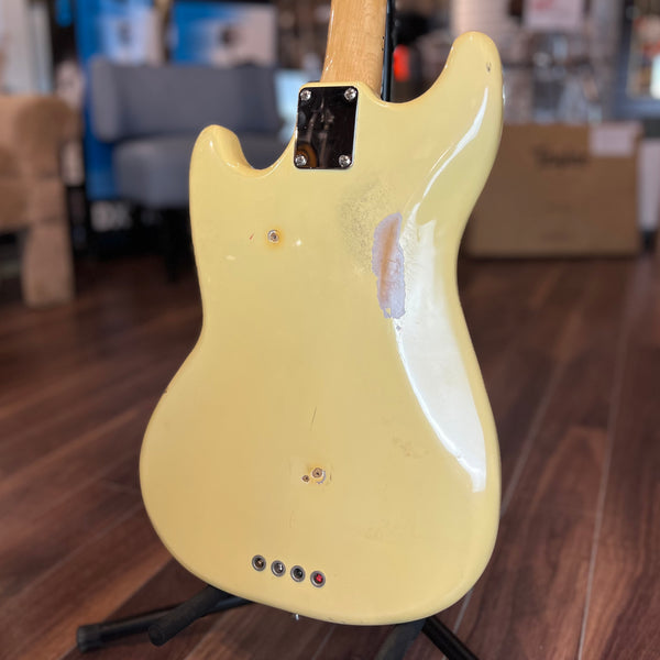 USED SPECIAL! Fender 1978 Mustang Electric Bass in Aged Olympic White - USD1978MUSTANG