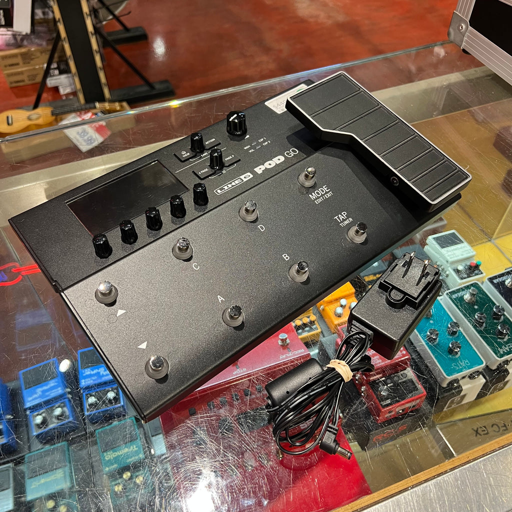 USED SPECIAL! Line 6 POD Go Wireless Guitar Multi-Effects Floor Processor - USDPODGO