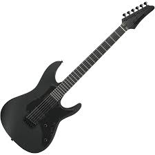 Ibanez AZ Iron Label Electric Guitar in Black Flat w/Bag - AZ41B1BKF