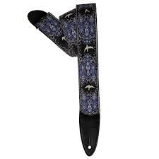 PRS 2 Inch Custom Jacquard Guitar Strap Birds Fleur Violet- 113504035
