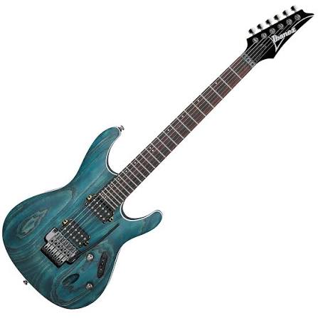 Ibanez S Standard Electric Guitar in Cosmic Blue Stained Flat w/Bag - S520AHOBF
