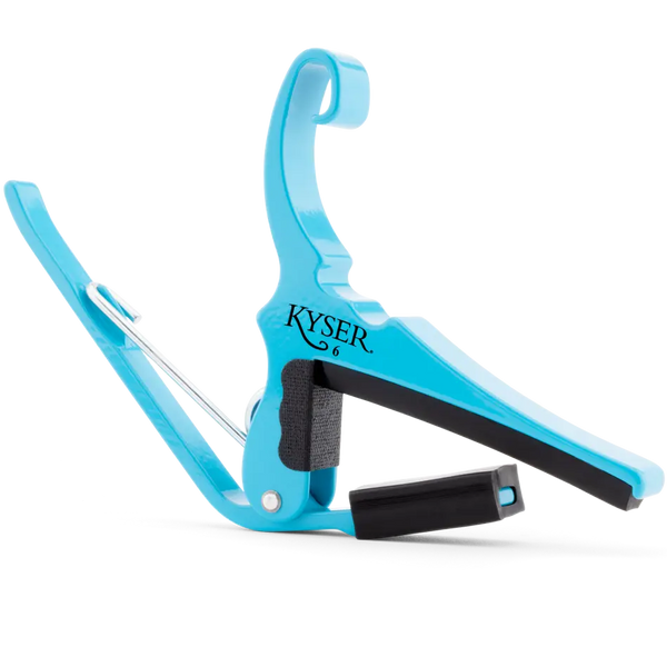 Kyser Color Waves Quick Change 6 String Acoustic Capo in Mr. Blue Sky- KG6MBSA
