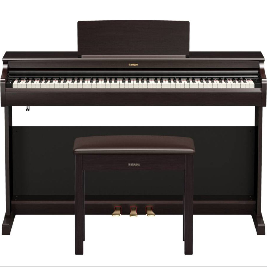 Yamaha Arius Digital Piano with Stand and Bench in Rosewood - YDP166R