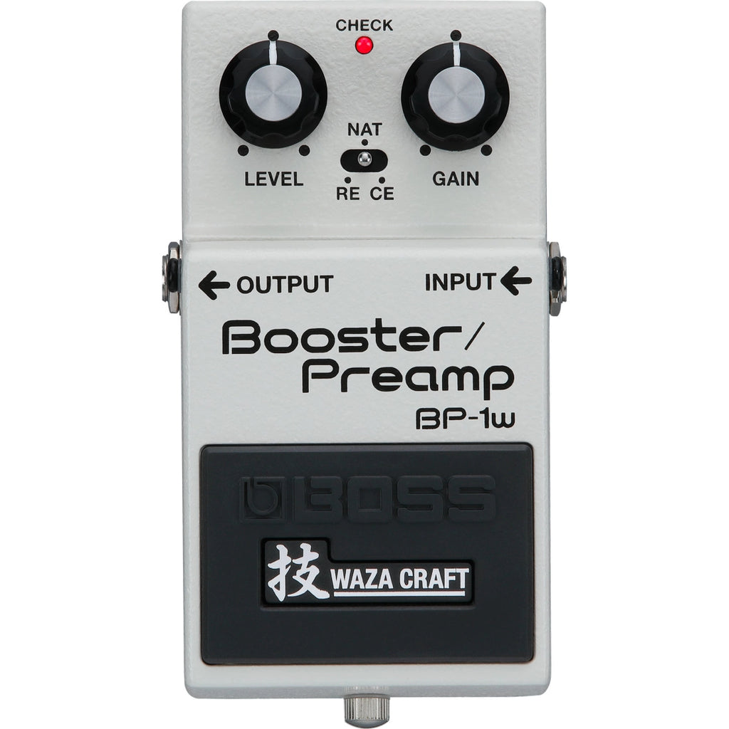 Boss WAZA Craft Booster/Preamp Effects Pedal - BP1W
