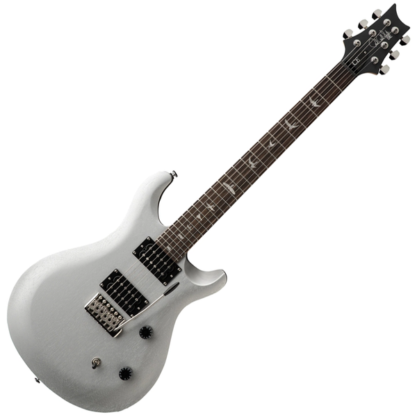 PRS SE CE24 STANDARD SATIN Electric Guitar in Metallic Silver - CH44MS