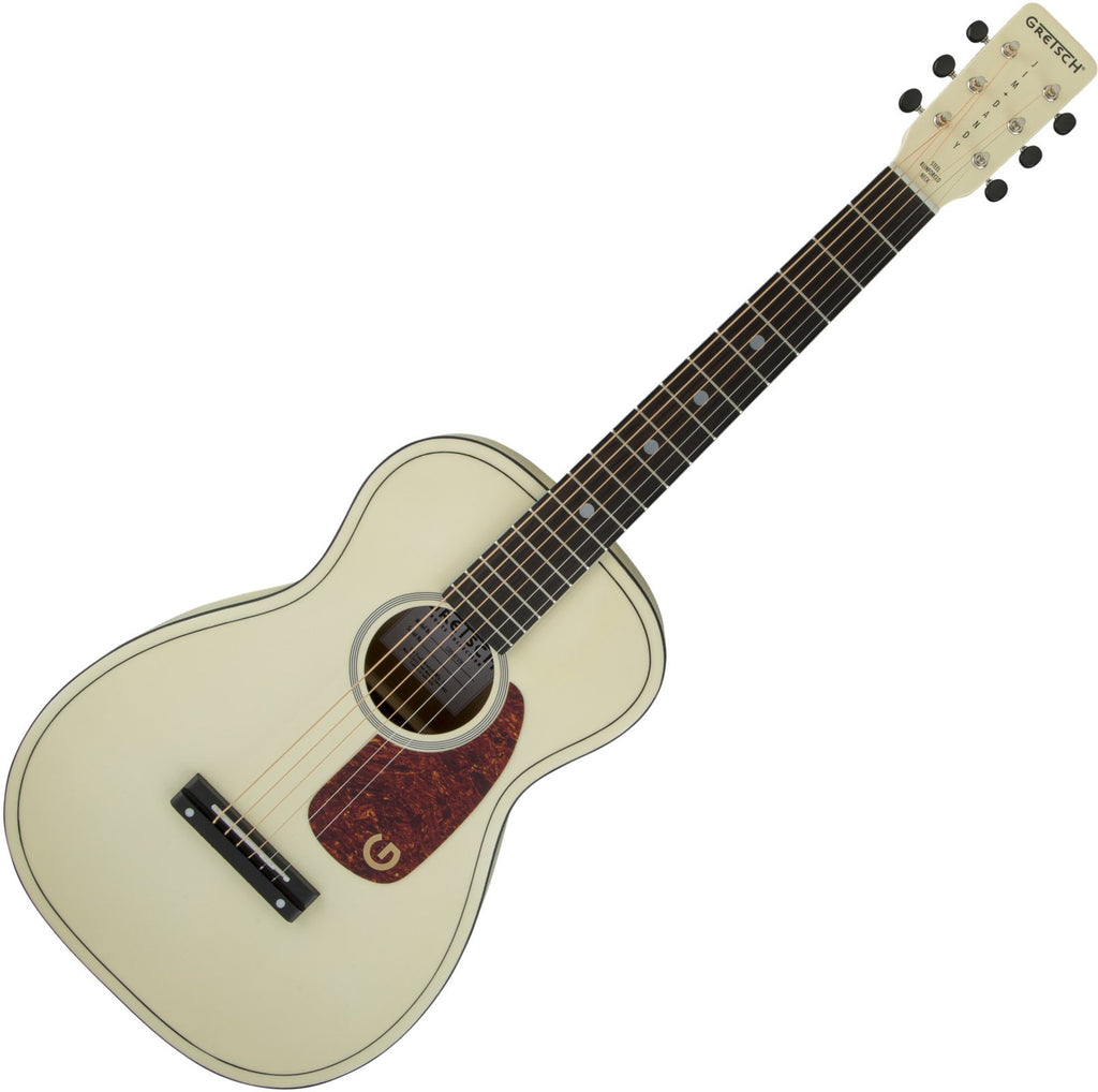 Gretsch Limited Jim Dandy Parlor  Acoustic Guitar Walnut Fingerboard in Vintage White - 2711032505