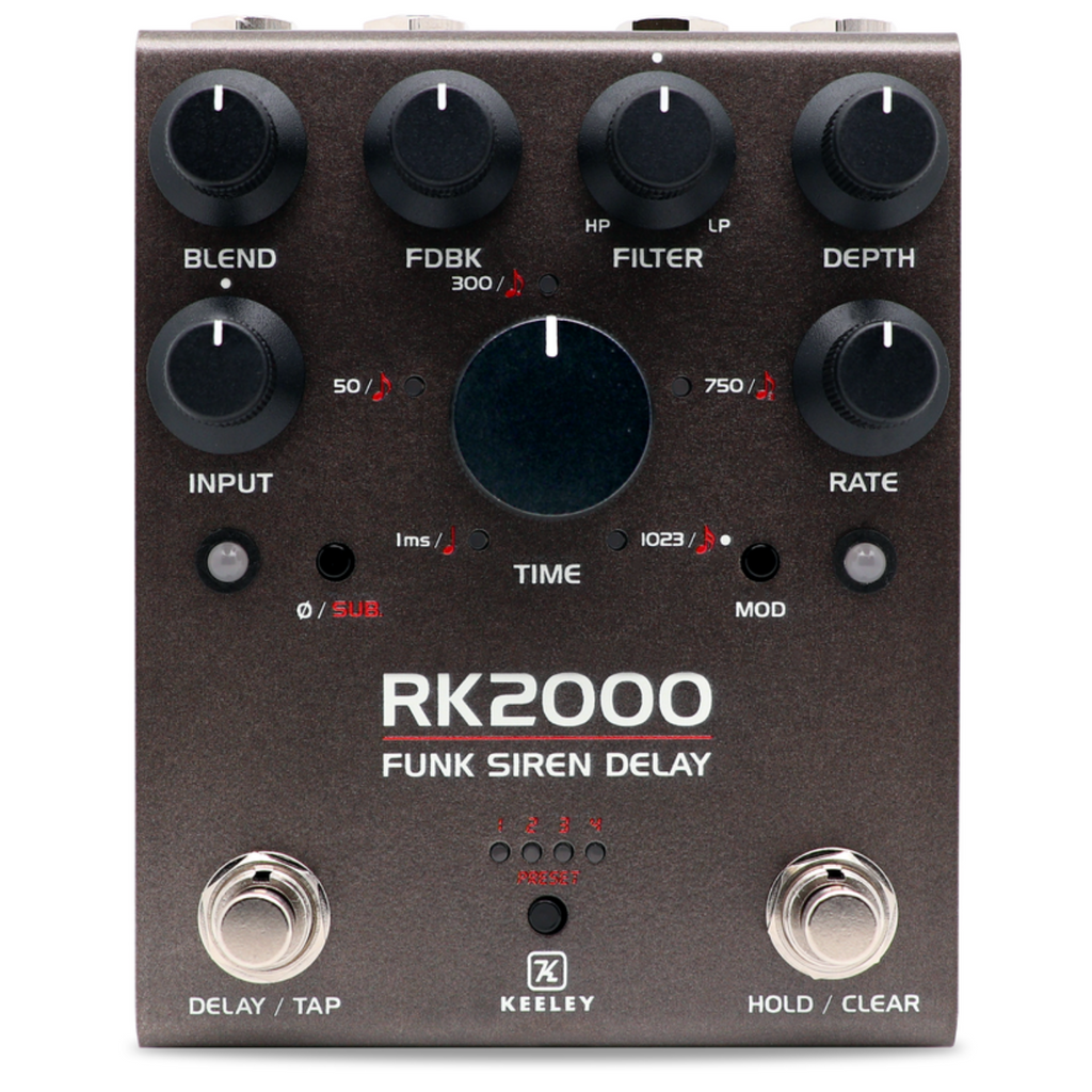 Keeley Funk Siren Delay Effects Pedal - RK2000