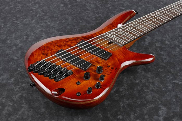 Ibanez SR Bass Workshop 6 String Multiscale Electric Bass in Deep Twilight - SRMS806DTW