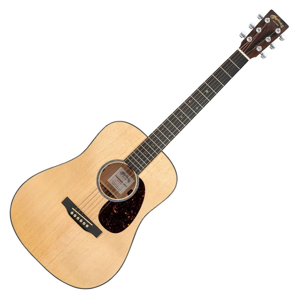Martin Dreadnought Junior Series Street Master Acoustic Electric in Dark Mahogany Distressed w/Soft Case - DJRESTMASTER