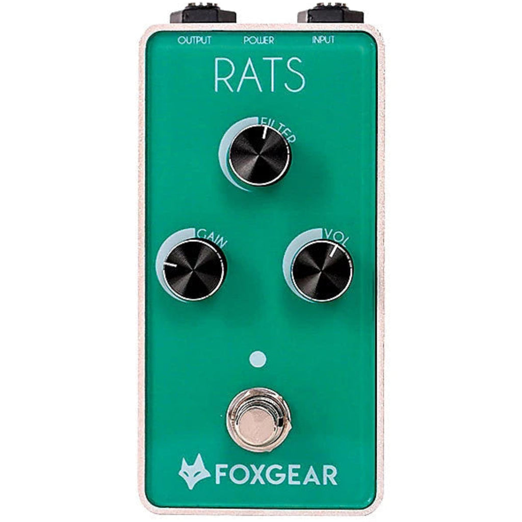 Foxgear Vintage Distortion Effects Pedal - RATS