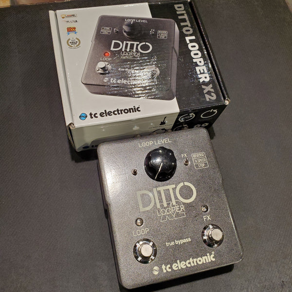 USED SPECIAL! - TC Electronics Ditto X2 Looper Effects Pedal - USDDITTOX2