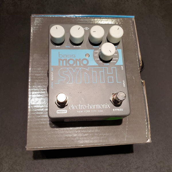 USED SPECIAL! - EHX Bass Mono Synth Pedal - USDBASSSYNTH