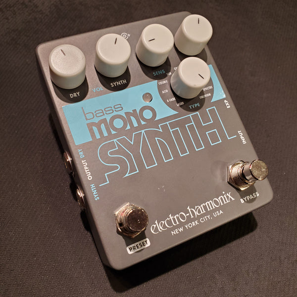 USED SPECIAL! - EHX Bass Mono Synth Pedal - USDBASSSYNTH