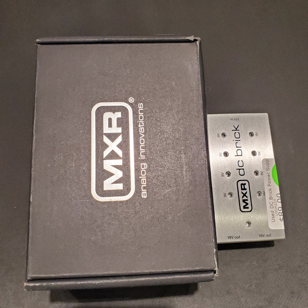 USED SPECIAL! - MXR DC Brick Power Supply w/Cables - USDM237