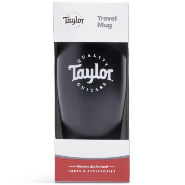 Taylor 20oz Travel Coffee Mug Black w/White Logo - 1521