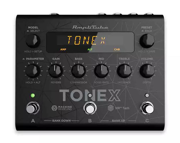 USED SPECIAL! IK Multimedia ToneX Black Modeling Multi Effects Pedal - USDTONEXPEDAL
