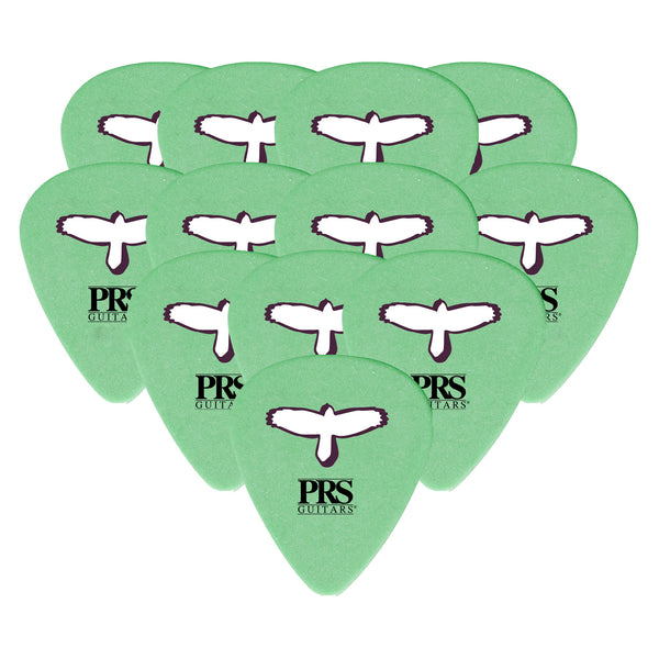 PRS Delrin Picks 12 Pack Green 0.88mm - 100146004004011