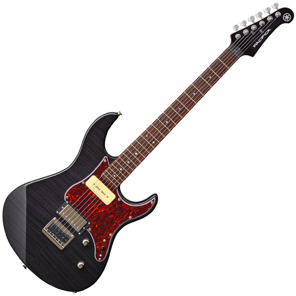 Yamaha Electric Guitar in Trans Black - PAC611HFMTBL