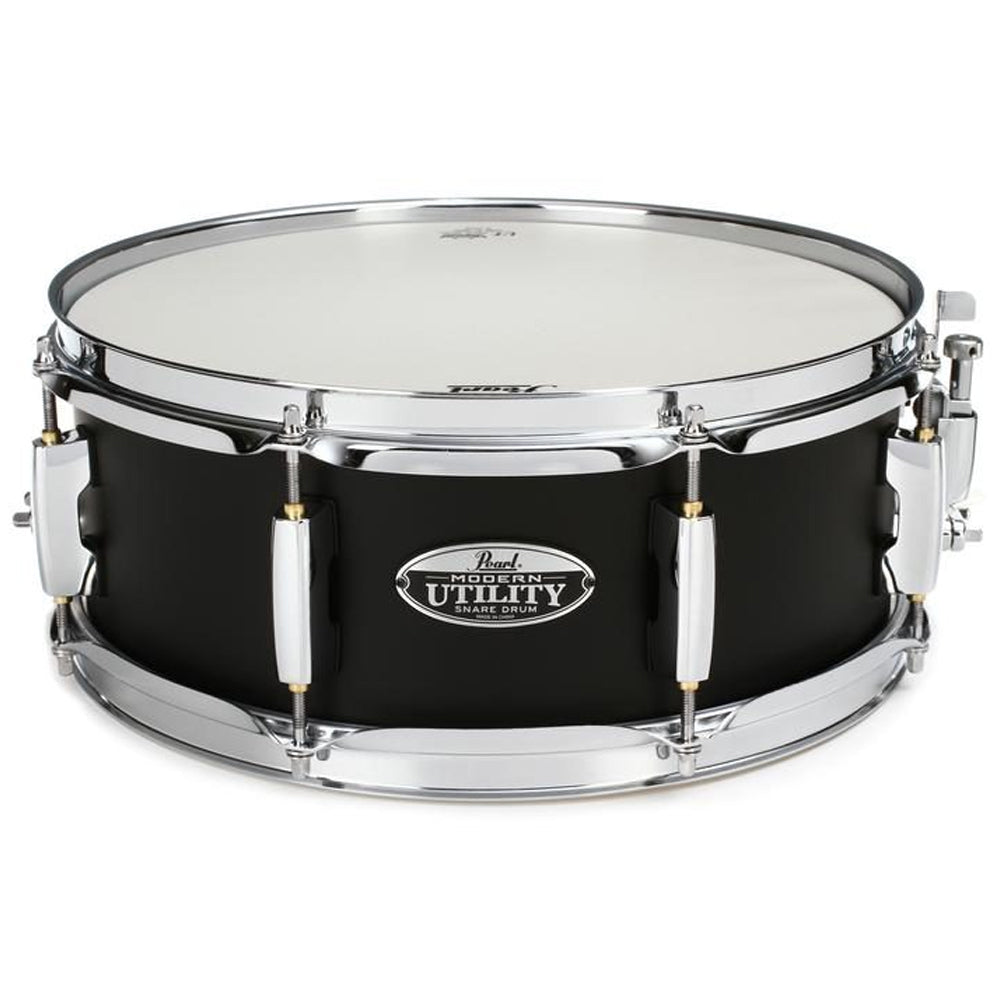 Pearl Modern Utility Snare Drum in Satin Black - MUS1350M227