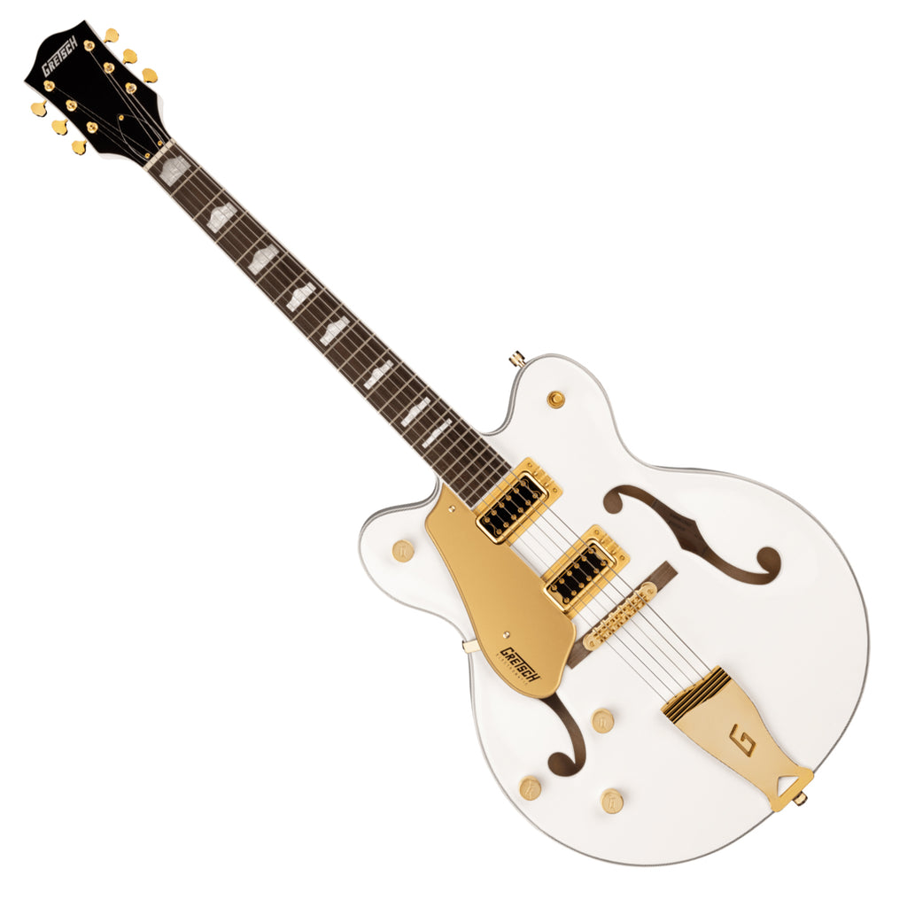 Gretsch G5422GLH Electromatic Classic Left Handed Hollow Body Electric Guitar in Snowcrest White - 2516227567