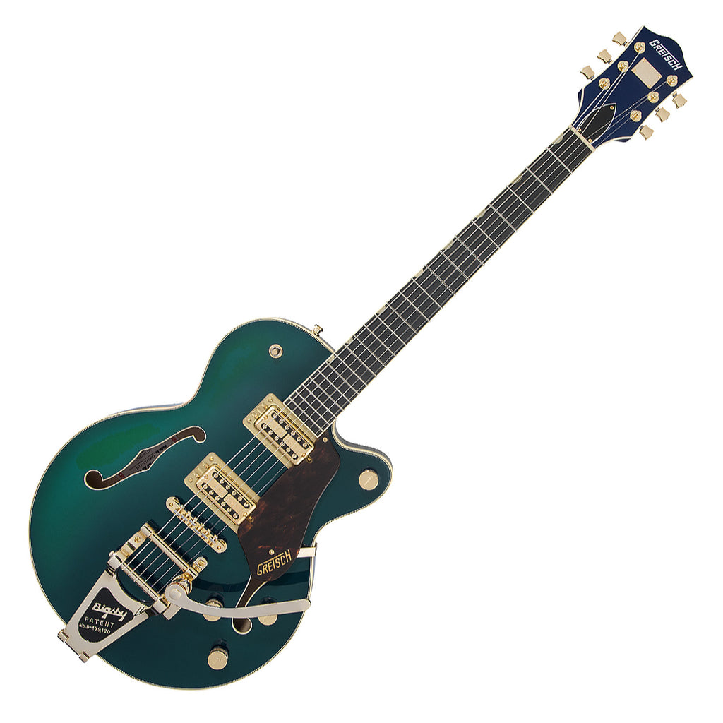 Gretsch Players Edition Broadkaster Jr Hollow Body Bigsby in Cadillac Green Electric Guitar w/Case - G6659TG