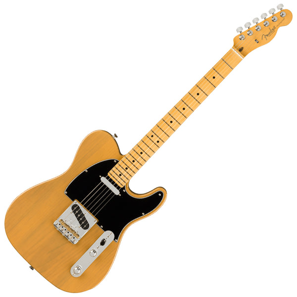 Fender American Professional II Telecaster Maple in Butterscotch Blonde Electric Guitar w/Case - 0113942750