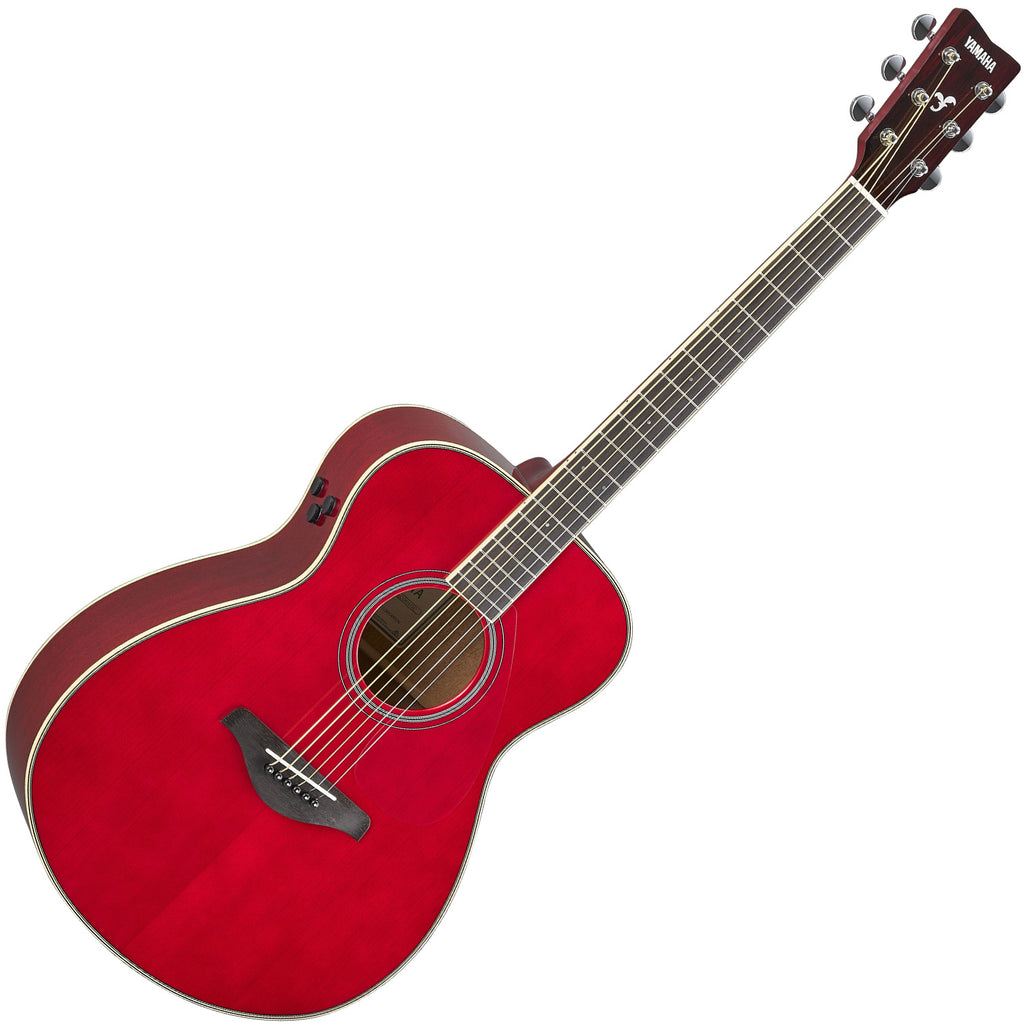 Yamaha TransAcoustic Folk Acoustic Electric in Ruby Red - FSTARR