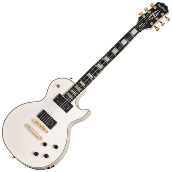 Epiphone Matt Heafy Signature model Les Paul Electric Guitar in Bone White - EILPCMKHBWGH
