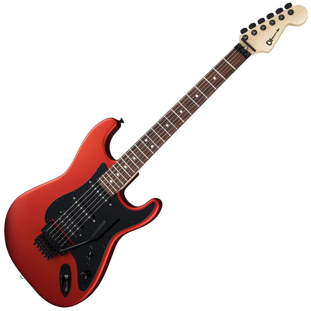 Charvel USA Select So-Cal Style 1 HSS Floyd Rosewood Electric Guitar in Torred - 2836203739
