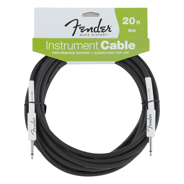 Fender 20 Foot 1/4 to 1/4 Instrument Cable - 0990820048