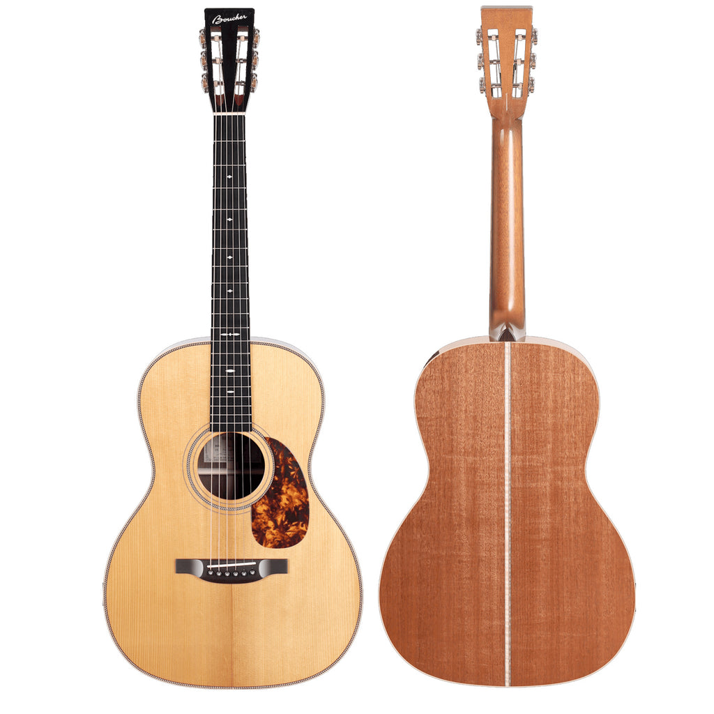 Boucher Heritage Goose 000 12 Fret Acoustic Guitar Mahogany Adirondack w/Case - HG46