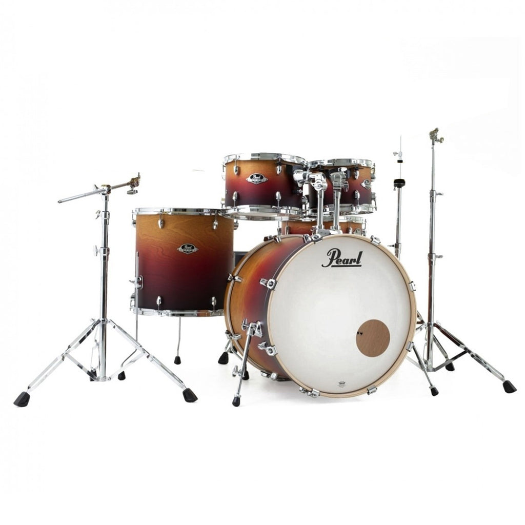 Pearl Export Lacquer 5 Piece Drumkit in Ember Dawn w/HWP830 Hardware Pack - EXL725SPC218