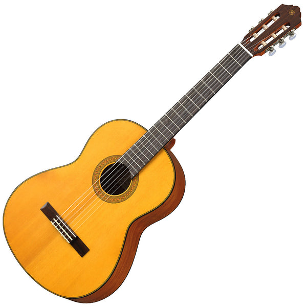 Yamaha Solid Cedar Top Nato Back Nylon String Classical Guitar - CG122MC