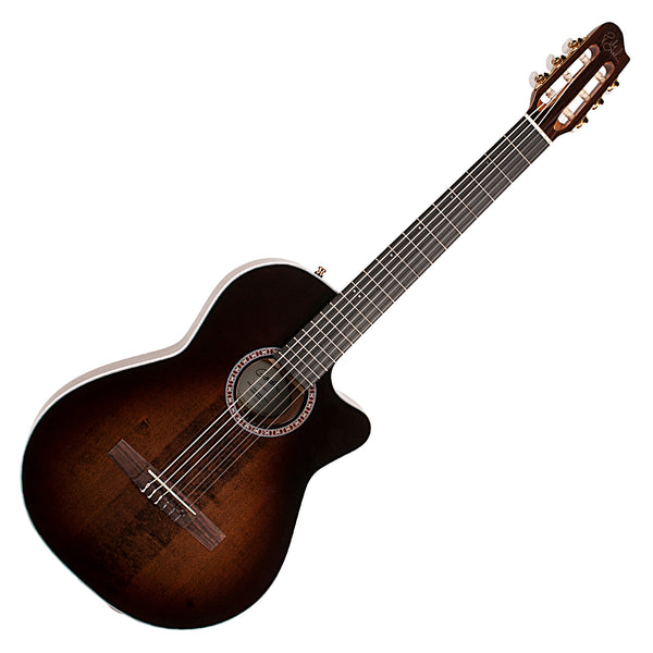Godin Arena Pro CW Bourbon Burst Dual Source Classical Guitar - 051229