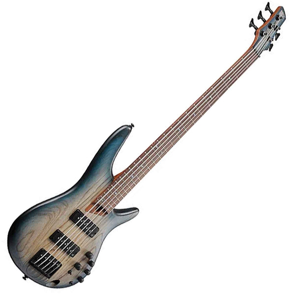 Ibanez SR Standard 5 String Electric Bass in Cosmic Blue Starburst Flat - SR605ECTF