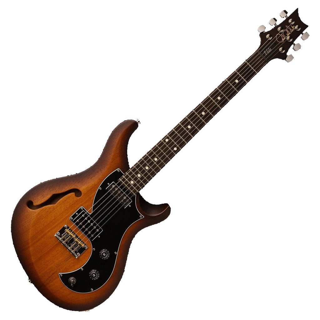 PRS S2 Vela Semi Hollow Satin Electric Guitar in McCarty Sunburst Nitro w/Bag - 106756MT